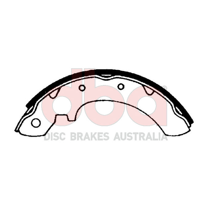 DBA Brake Shoes DBAS1025