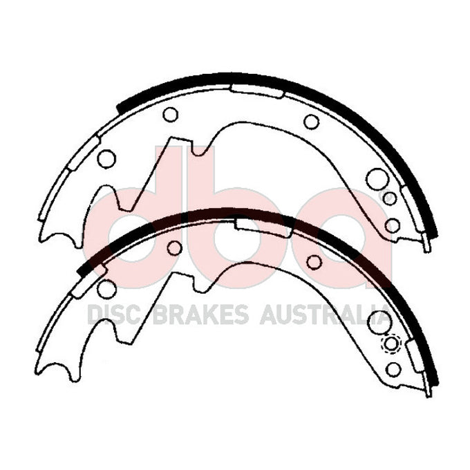 DBA Brake Shoes DBAS1072