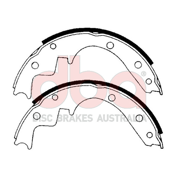 DBA Brake Shoes DBAS1132