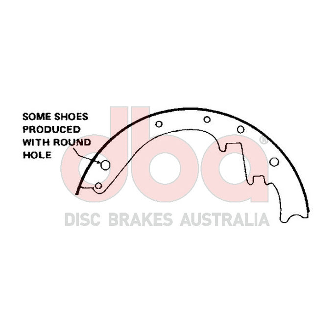 DBA Brake Shoes DBAS1161