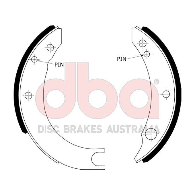 DBA Brake Shoes DBAS1171