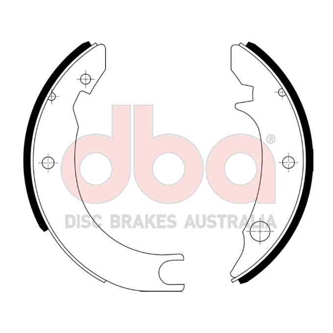DBA Brake Shoes DBAS1176