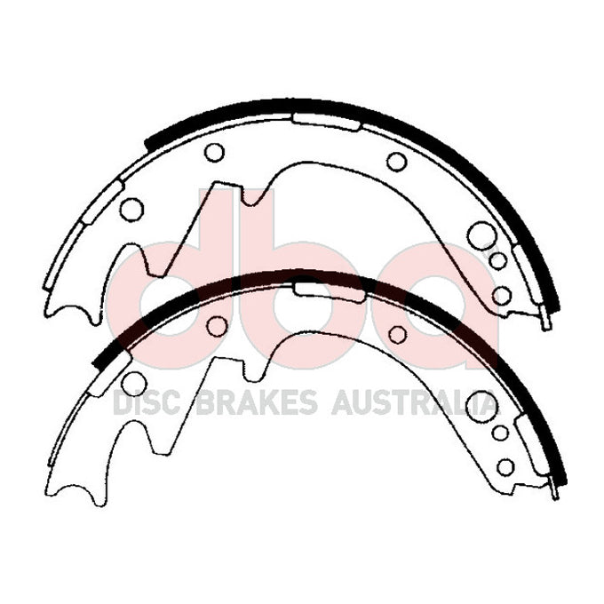 DBA Brake Shoes DBAS1182