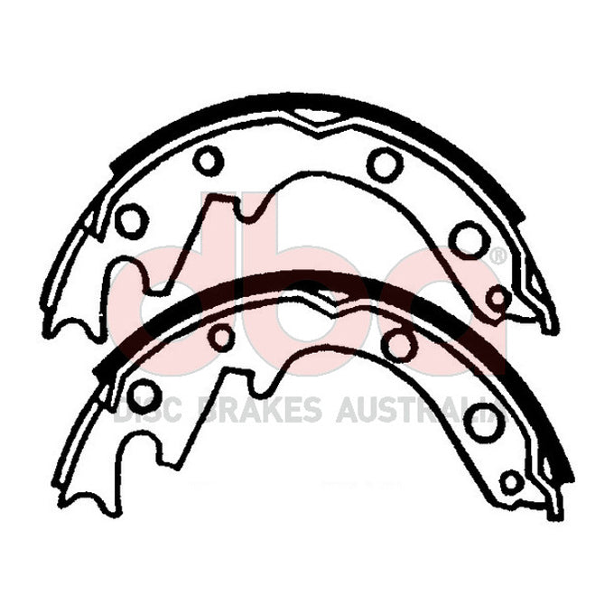 DBA Brake Shoes DBAS1264