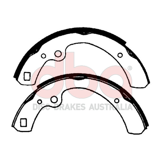 DBA Brake Shoes DBAS1339