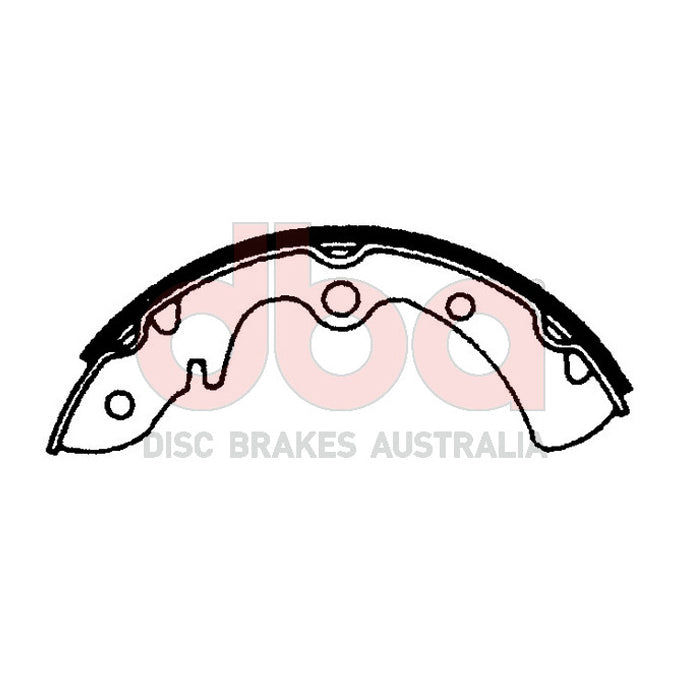 DBA Brake Shoes DBAS1342