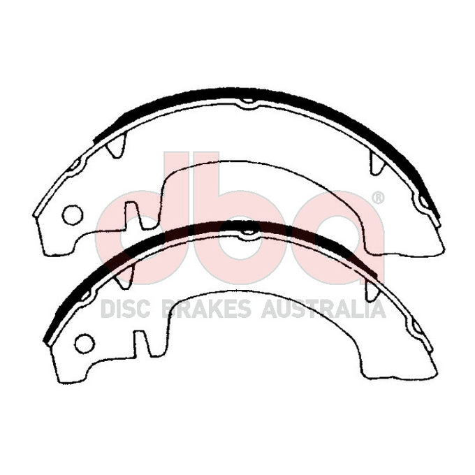 DBA Brake Shoes DBAS1355