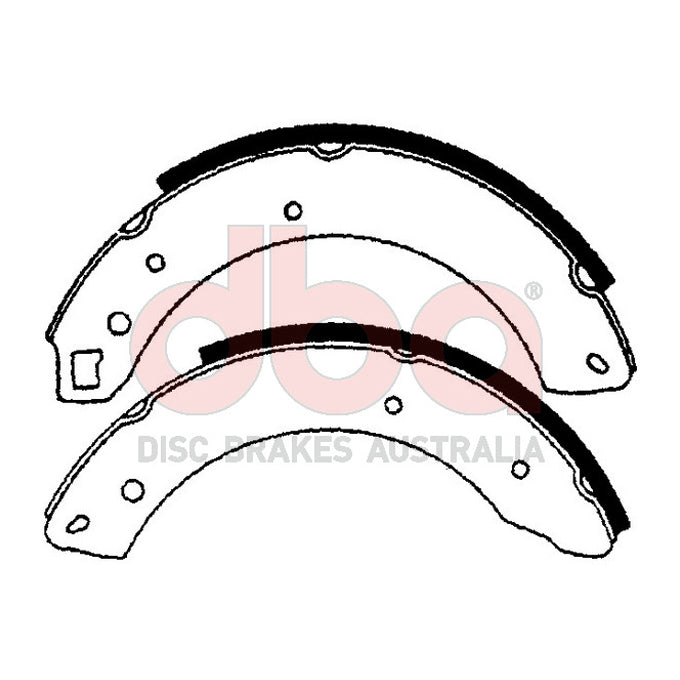 DBA Brake Shoes DBAS1360