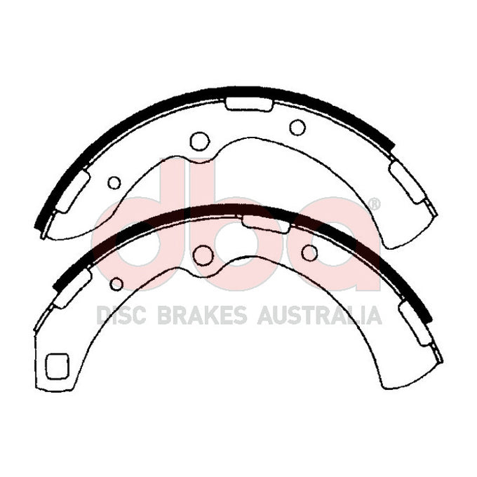 DBA Brake Shoes DBAS1361