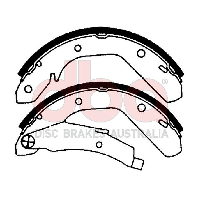 DBA Brake Shoes DBAS1363