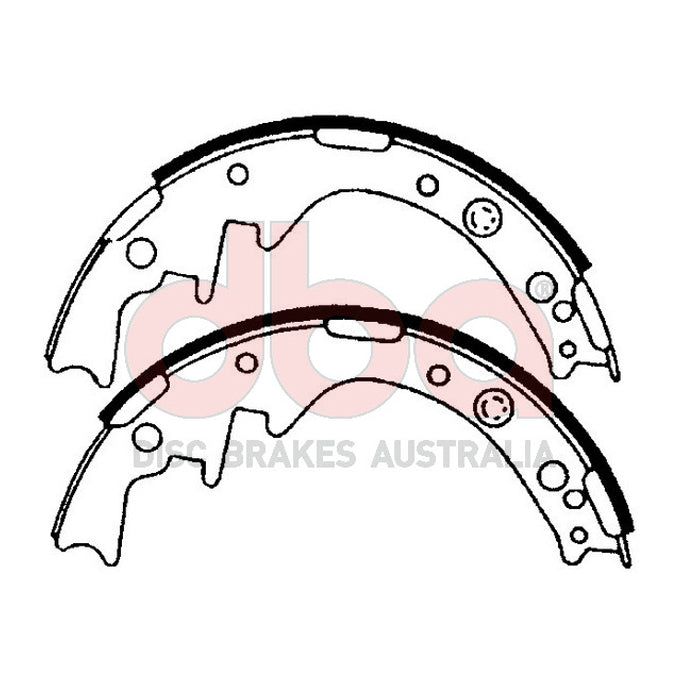 DBA Brake Shoes DBAS1371