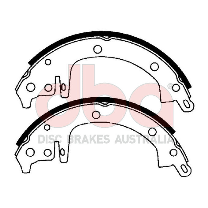 DBA Brake Shoes DBAS1376