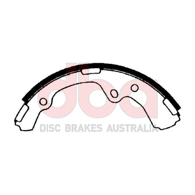 DBA Brake Shoes DBAS1388