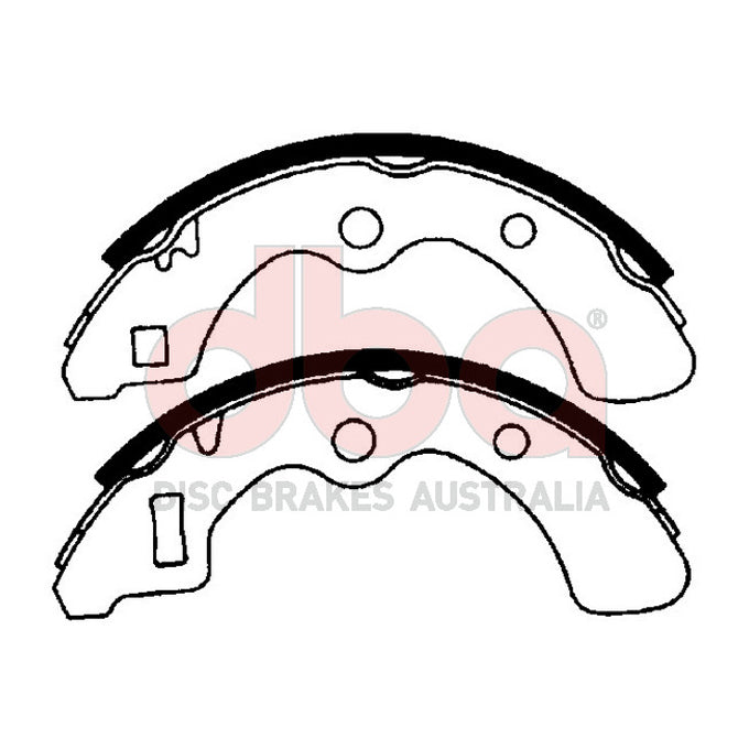 DBA Brake Shoes DBAS1393