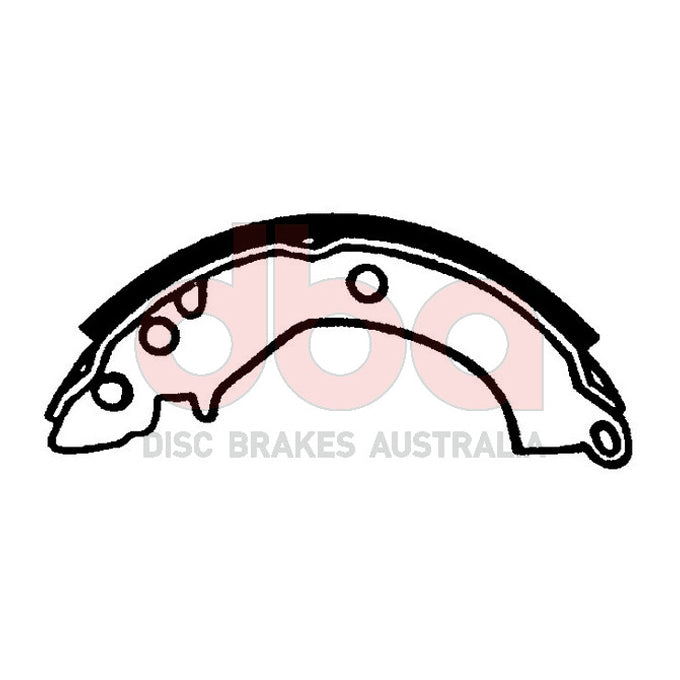 DBA Brake Shoes DBAS1395