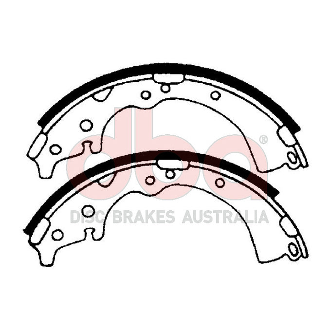 DBA Brake Shoes DBAS1396