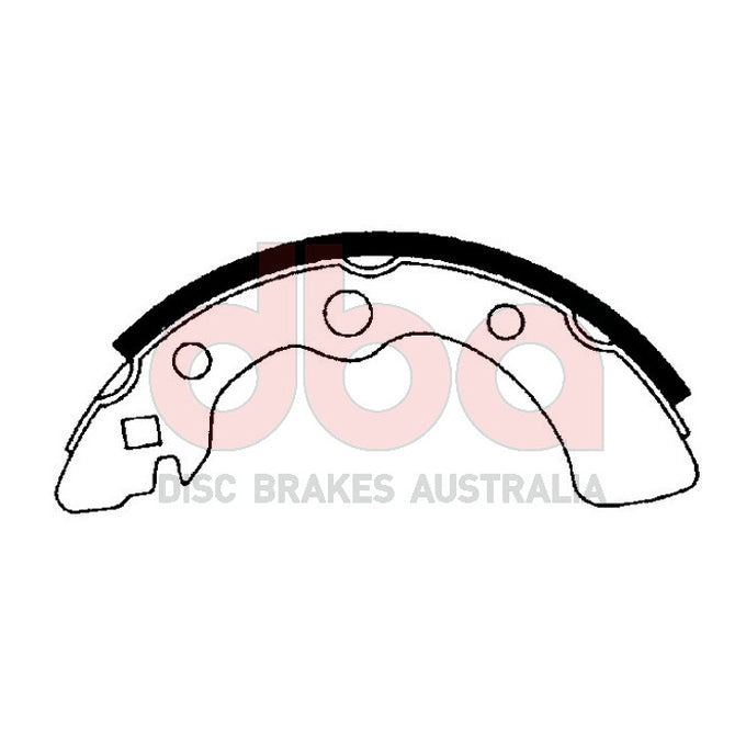 DBA Brake Shoes DBAS1397