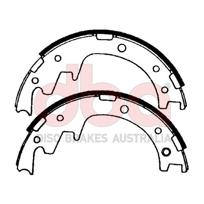 DBA Brake Shoes DBAS1401