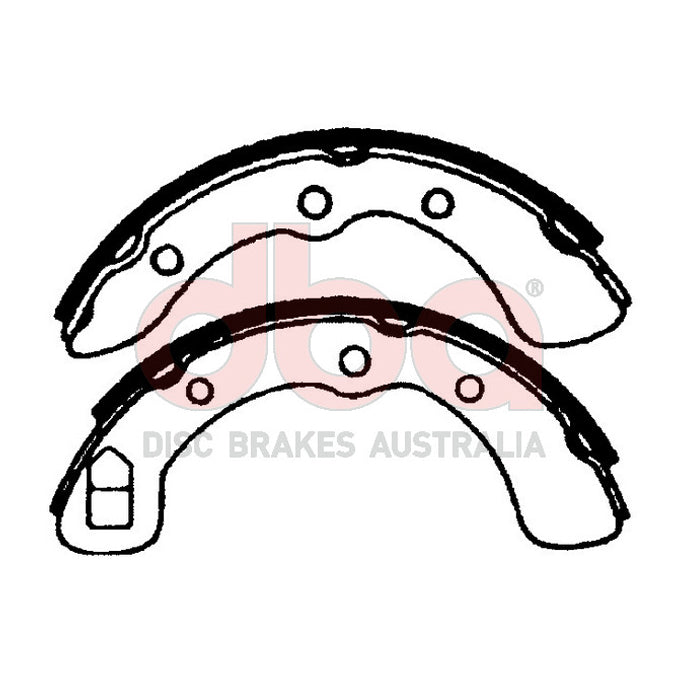 DBA Brake Shoes DBAS1406