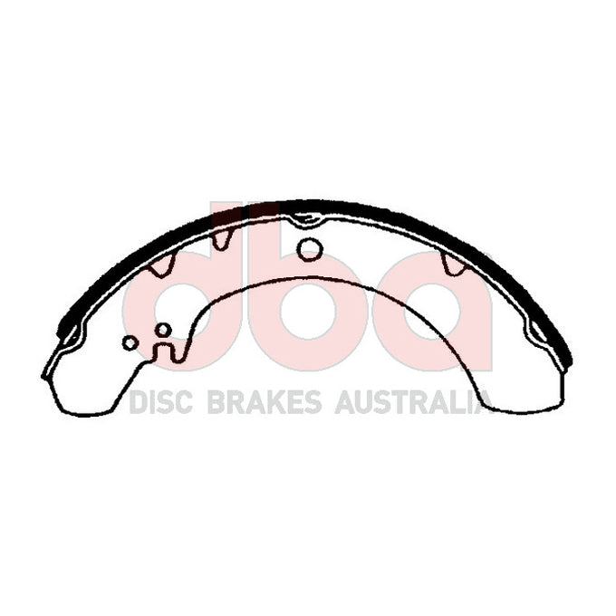 DBA Brake Shoes DBAS1407