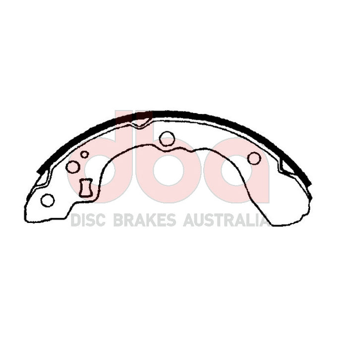 DBA Brake Shoes DBAS1409