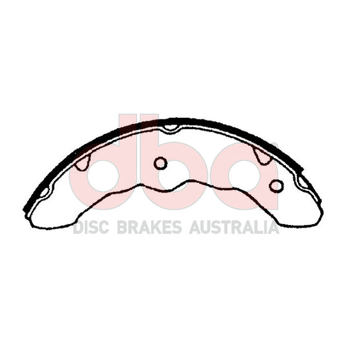 DBA Brake Shoes DBAS1454