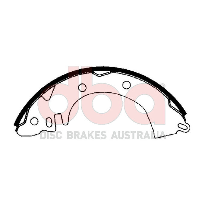 DBA Brake Shoes DBAS1476