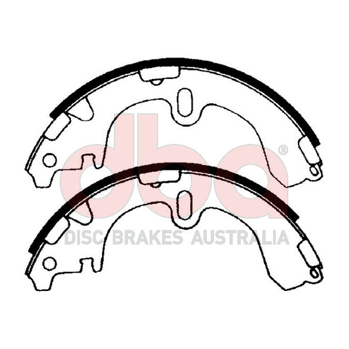 DBA Brake Shoes DBAS1490