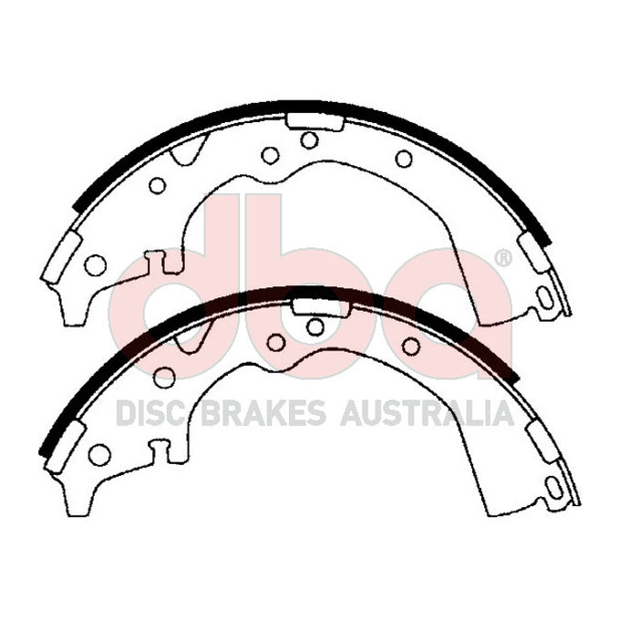 DBA Brake Shoes DBAS1492