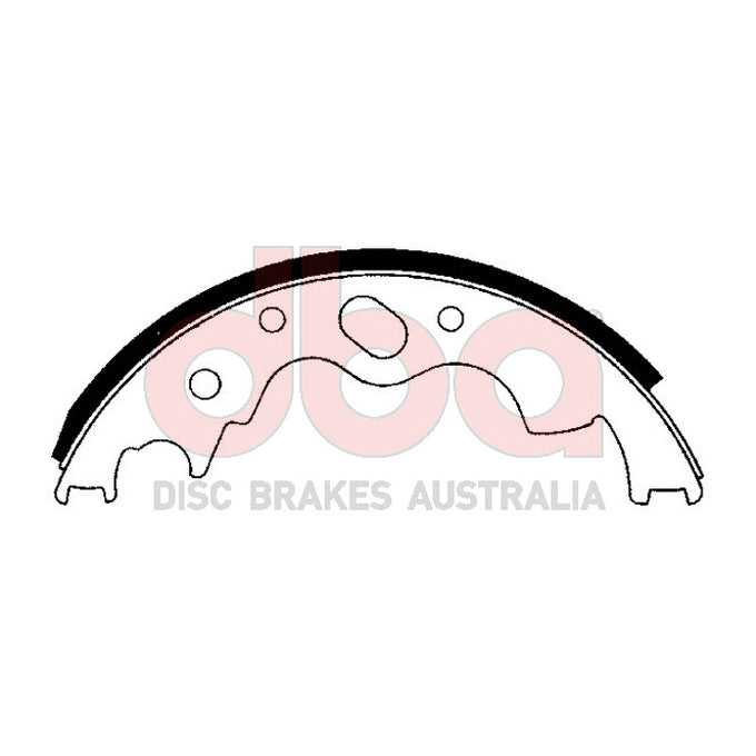 DBA Brake Shoes DBAS1524