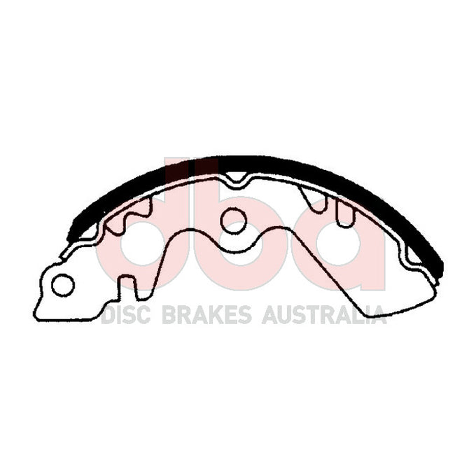 DBA Brake Shoes DBAS1538