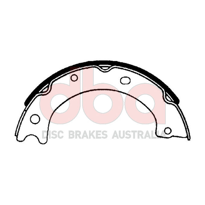 DBA Brake Shoes DBAS1547