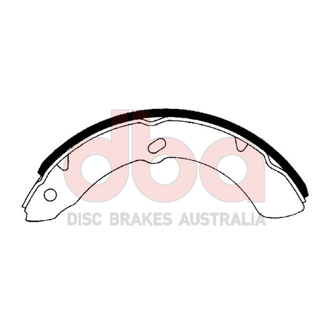 DBA Brake Shoes DBAS1550