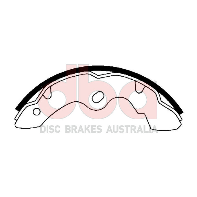 DBA Brake Shoes DBAS1551