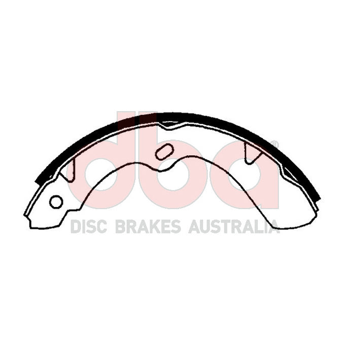 DBA Brake Shoes DBAS1555
