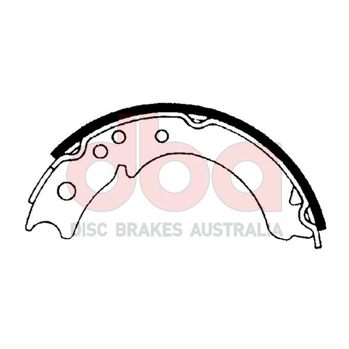 DBA Brake Shoes DBAS1556