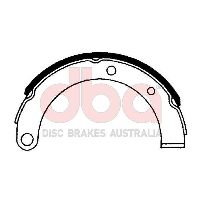 DBA Brake Shoes DBAS1563
