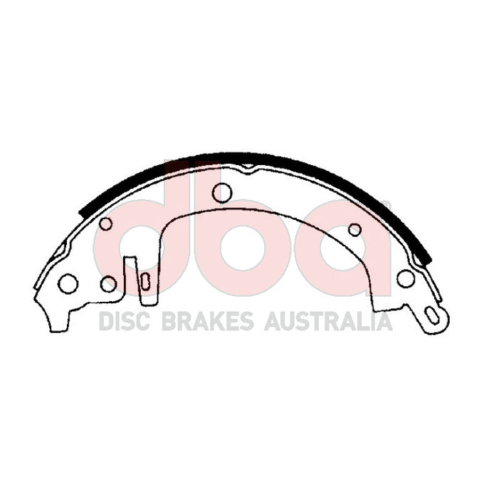 DBA Brake Shoes DBAS1579