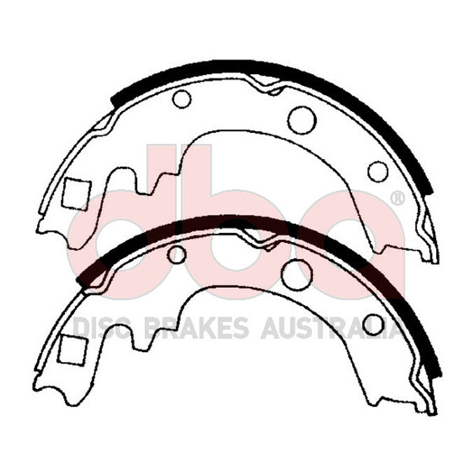DBA Brake Shoes DBAS1586