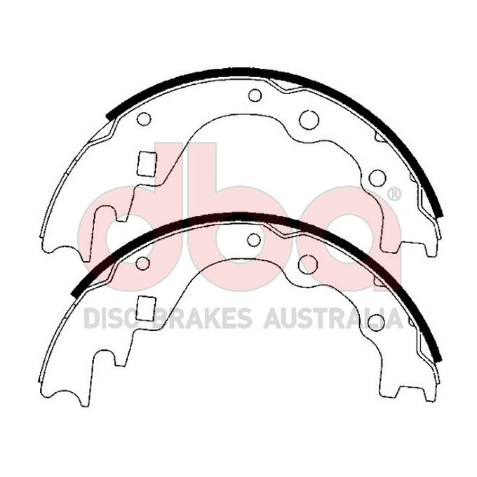 DBA Brake Shoes DBAS1587