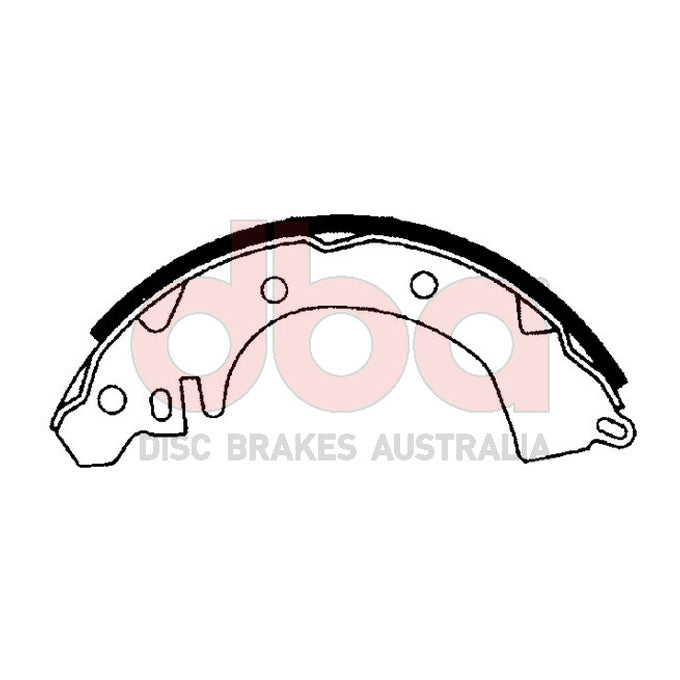 DBA Brake Shoes DBAS1592