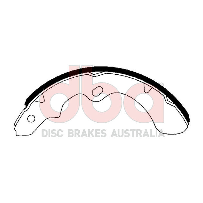 DBA Brake Shoes DBAS1596