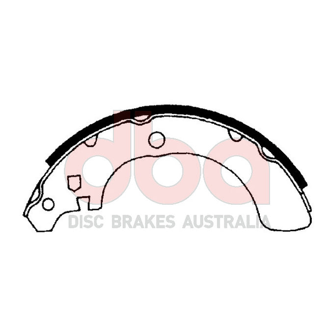 DBA Brake Shoes DBAS1600