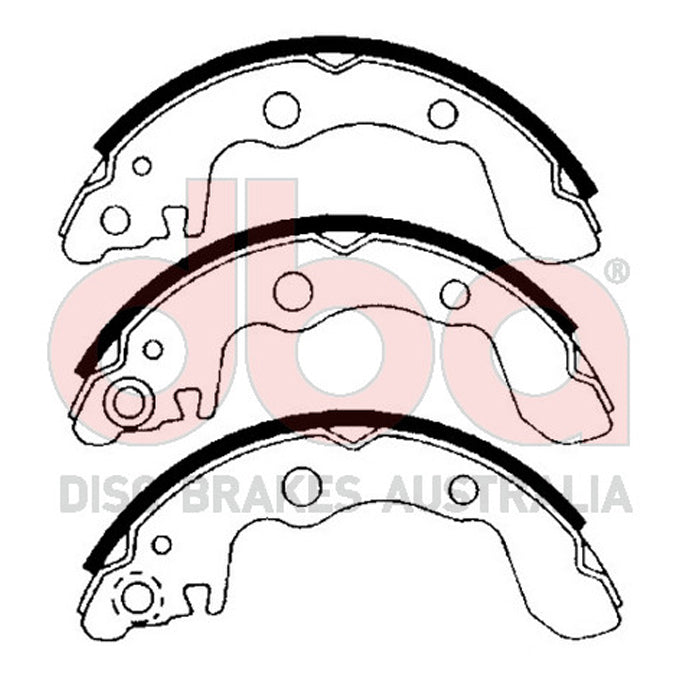 DBA Brake Shoes DBAS1601