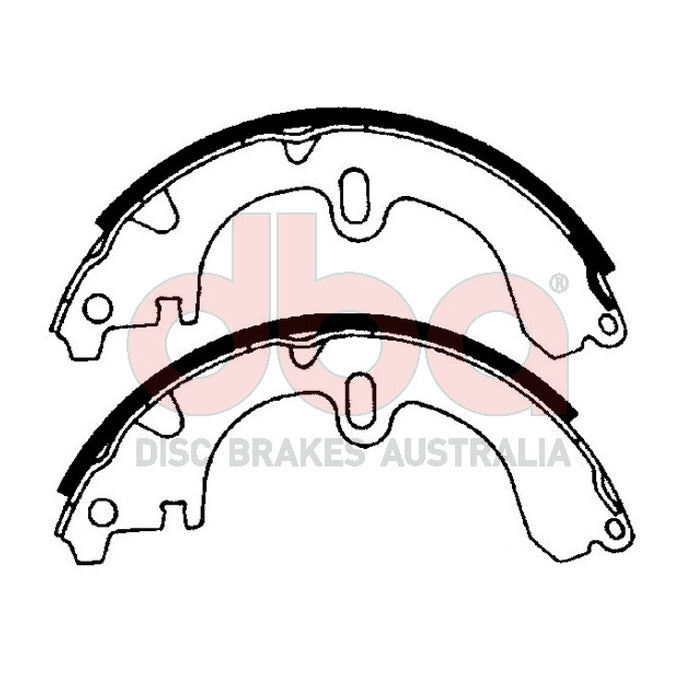 DBA Brake Shoes DBAS1602