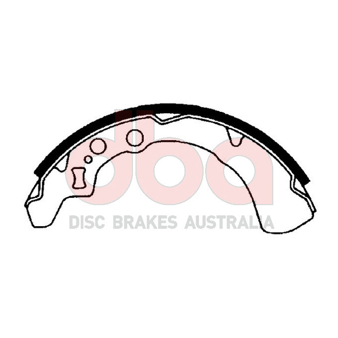 DBA Brake Shoes DBAS1608