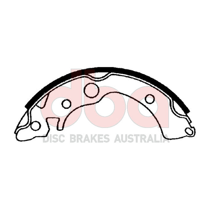 DBA Brake Shoes DBAS1610