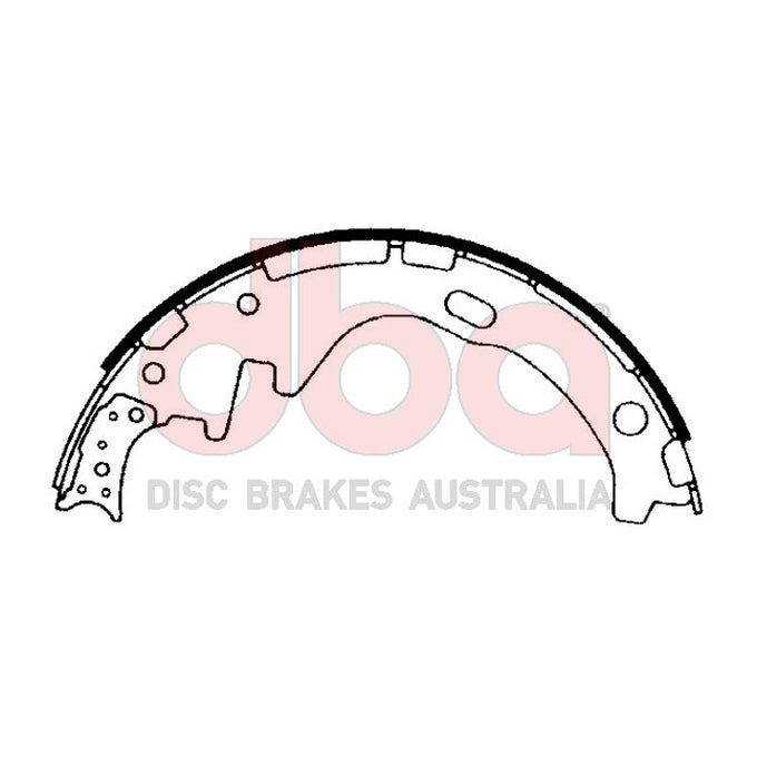 DBA Brake Shoes DBAS1612