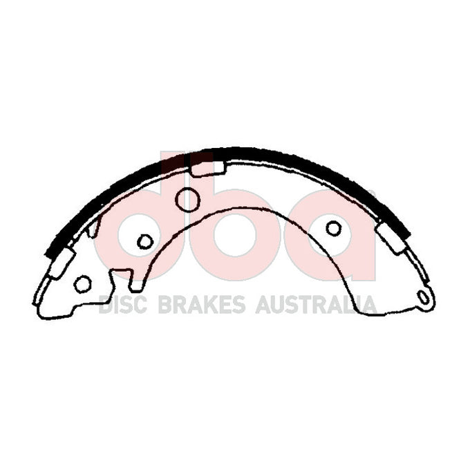 DBA Brake Shoes DBAS1614