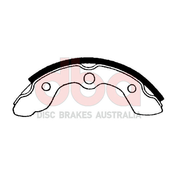 DBA Brake Shoes DBAS1615